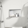 Bernkot Stainless Steel Shower Niche 24" X 12" Brushed No