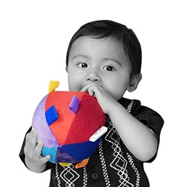 ALDONZA Pelota de 6 Texturas Diferentes para Juego y estimulación temprana