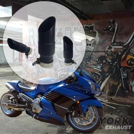 YORK EXHAUST Honda CBR500R Motorcycle Shorty Race  SLIP-ON  GP Exhaust   2016- 2023