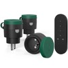 SURNICE Wireless Socket for Outdoor Use, IP44, Range 40 m,