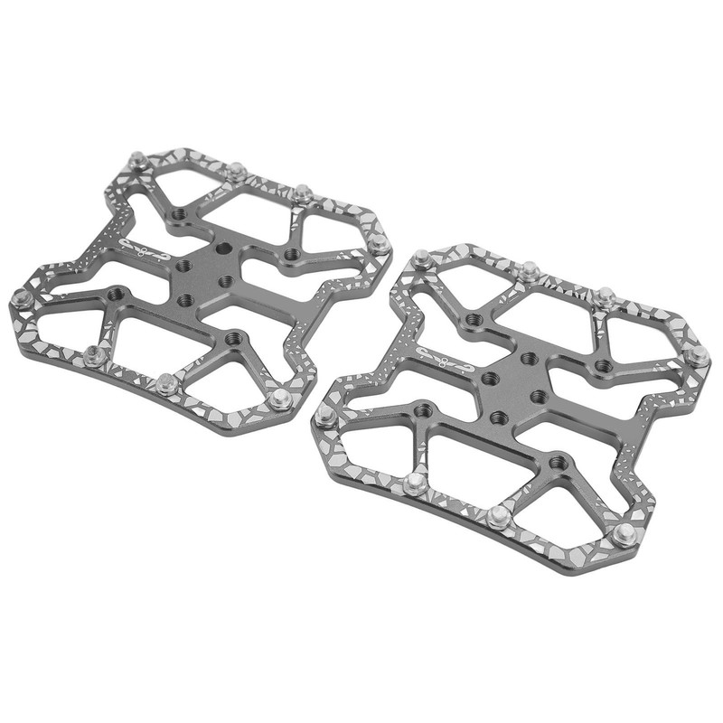 1 Pair Bicycle Clipless Pedal Converter Self Locking Disc Pedals