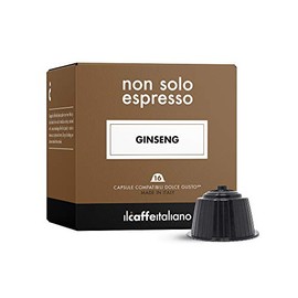 Il Caffè Italiano Coffee Capsules Compatible Dolce Gusto Ginseng Pack of 48 | Compatible Dolce Gusto Coffee Capsules, Stimulating and Energetic Coffee | Compatible Nescafe Dolce Gusto Capsules |