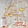 LIODUX 200Pcs Christmas Ornaments String Hanger, Ornament Hangers with Snap