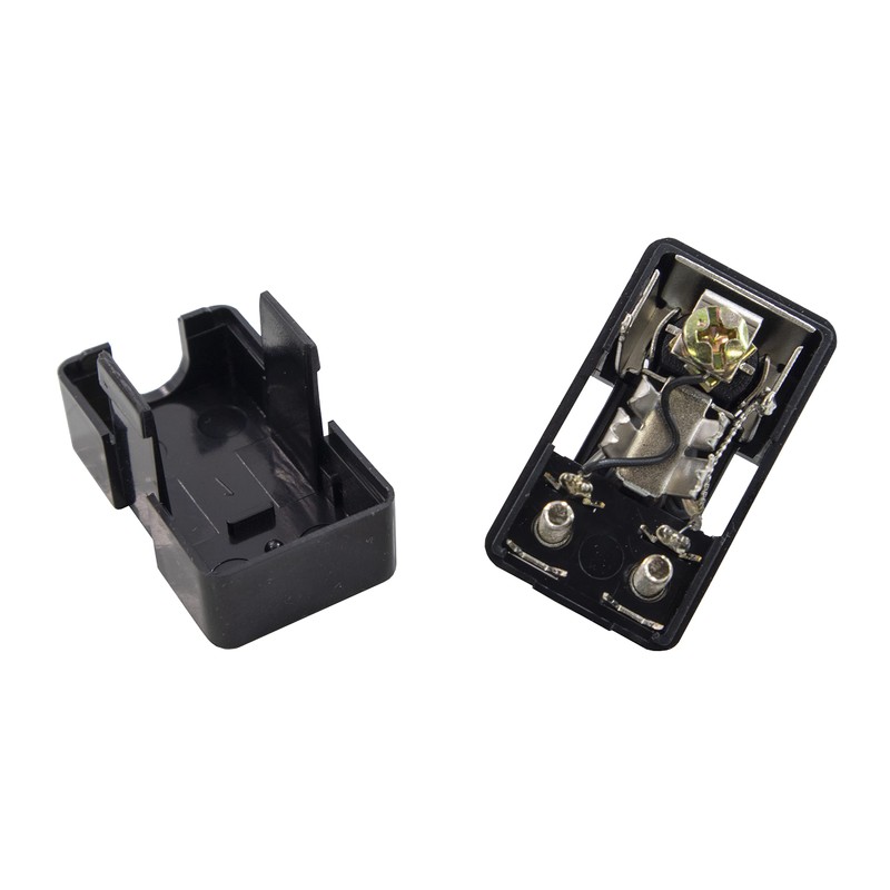 Antenna Plug One-Touch 75Ω/300Ω Dual Use, Black, Simple Packaging, 10