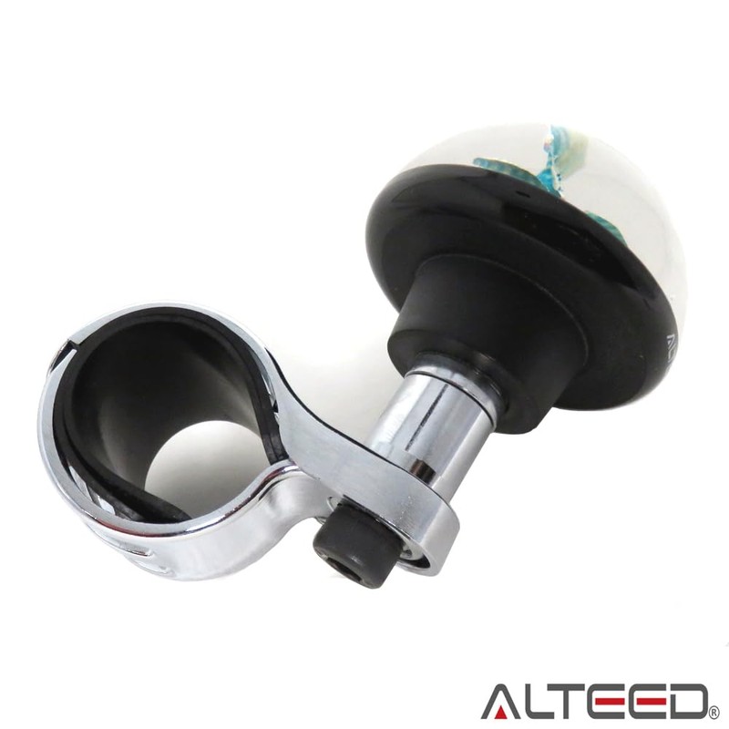 Auto Land Underwater Flower Handle Spinner Blue Steering Spinner Knob