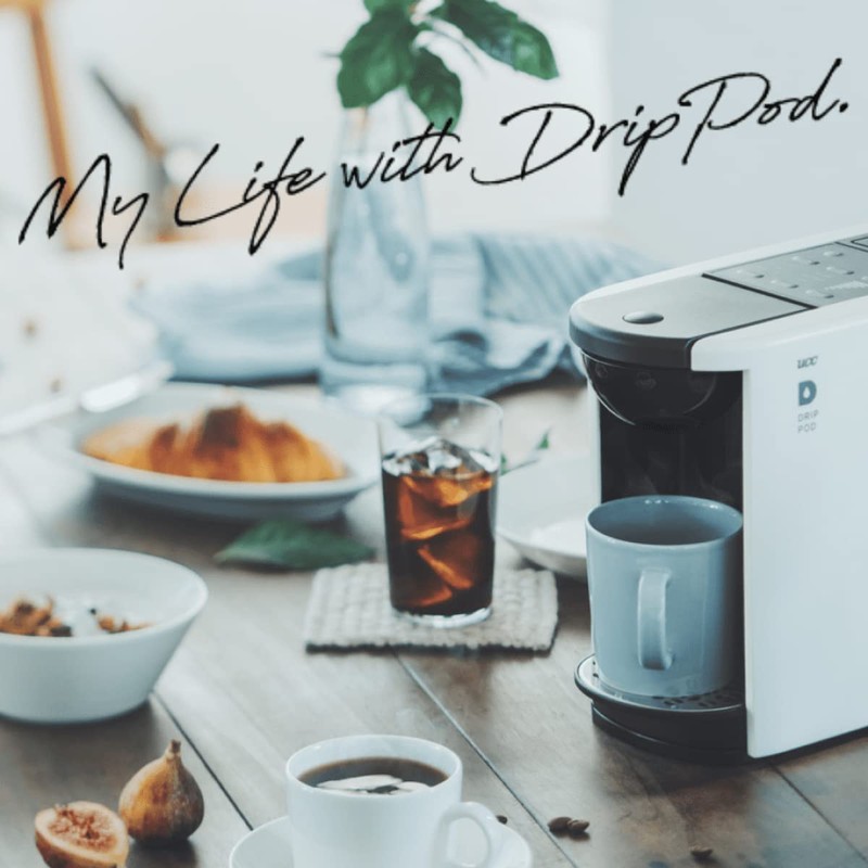 UCC Drip Pods Dedicated Capsules, Caffeinated Coffee, 12 Cups, 3.2