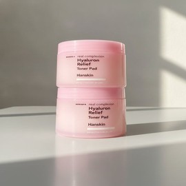 HANSKIN Real Complexion Hyaluronic Relief Toner Pad 4107807 1ea [GH990889] / HANSKIN 리얼 컴플렉션 히알루론 릴리프 토너패드 4107807 1개[GH990889]