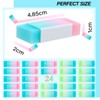 Gersoniel 24 Pcs Pencil Erasers Cute Jelly Erasers Soft Rubber