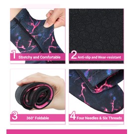 Summshall Neoprene Socks, 3mm Wetsuit Socks Thermal Diving Socks for Men Women Swimming Anti-slip Sailing Fin Socks