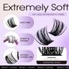 Eyelash Extension Set, DIY Eyelash Clusters, Lash Extensions Set, Cluster