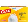 Glad CloroxPro Quick-Tie Tall Kitchen Trash Bags, 13 Gallon, 200