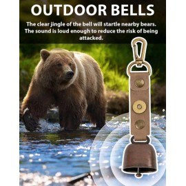 Unbranded Outdoor Camping Backpack Equipment Hiking Gear Survival Tool Alarm Magnetic Bell