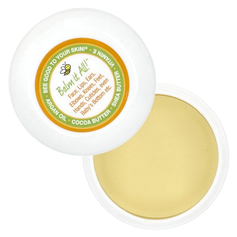 Sierra Bees Argan Balm with Cocoa & Shea Butters, 1