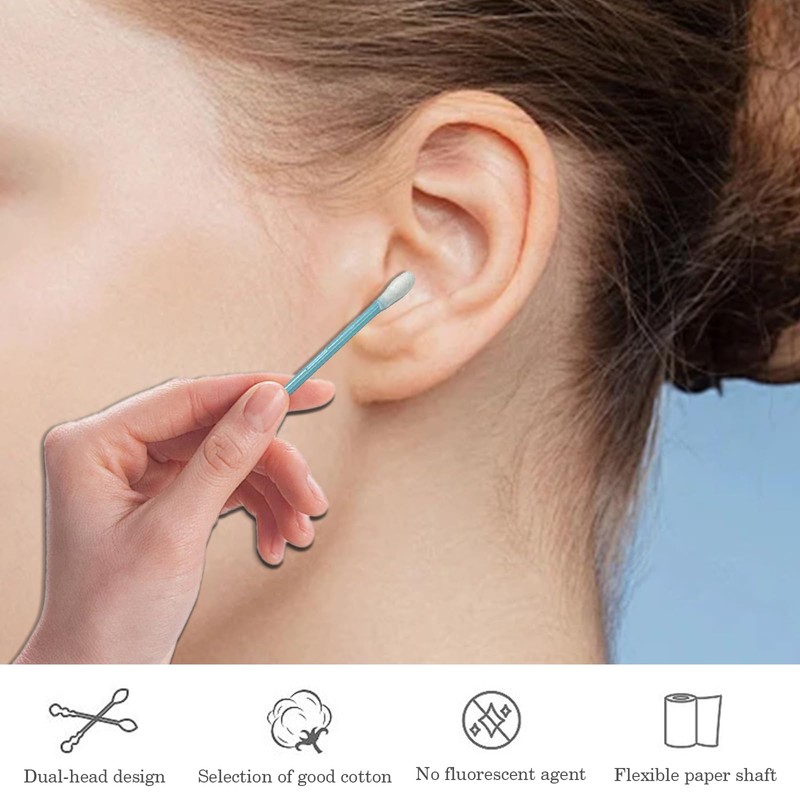 Incauca 100 Pieces 2 in 1 Ear Pick Scraper and