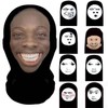 Douyin Spoof Head Cover UV Protection Mask - Tricky & Funny Cosplay Mask 40x25 (General)/Dragon Girl 10ea