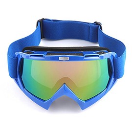1Storm Motocross MX BMX ATV Dirt Bike Ski Snowboard MX Snow Goggles, Arrow Blue