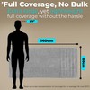 Towelogy® Quick Dry Large Bath Towels for Men 140x80cm -100%
