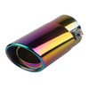 JNNJ Car Polished Stainless Steel Exhaust Tail, Exhaust Tail Tip