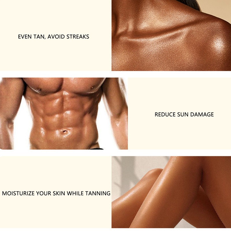 Tanning Oil Keep Skin Hydrating Fast Absorbing Bronzing Tanning Lotion