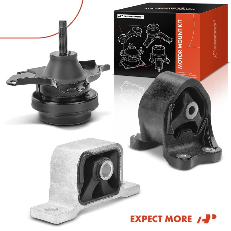 A-Premium 3PCS Engine Motor and Transmission Mount Kit Compatible with