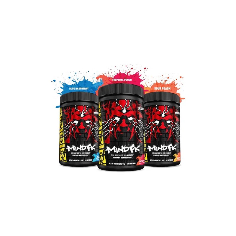 Pre Entreno Mind Fk Mutant 460 Gr 20 Serv Enfoque