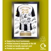 Newcastle Carabao Cup Winners 2025 Limited Edition Signed A3 Shirt