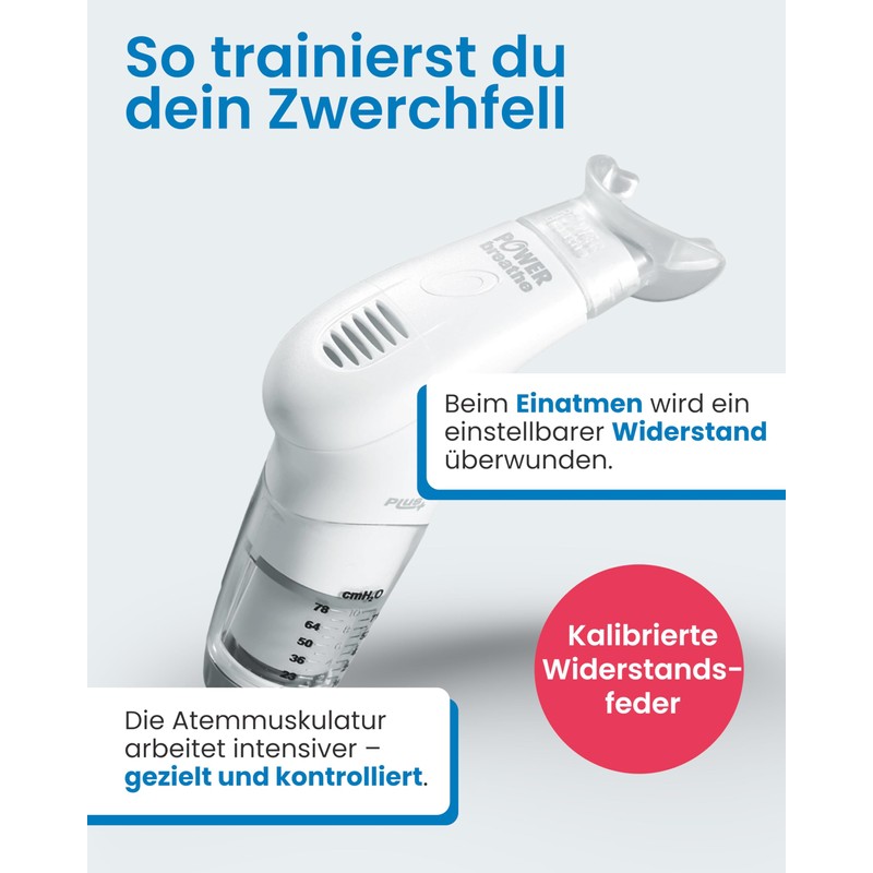 POWERbreathe MEDIC Plus - breathing muscle training.