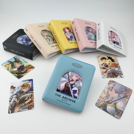 Small Card Folder, Card Files, 1 Pocket, Holds 40 Trading Card Files, Side Loading Trading Card Holder, Double Sided Collection, Albums, Games, Sports Cards, Stamps, Business Cards Organizer, Trading