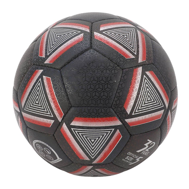 Reflective Soccer Ball Standard Size 5 Durable PU Leather Luminous
