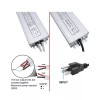 DC LED Power Supply, 200W IP67 Waterproof Outdoor Driver,AC 90-140V