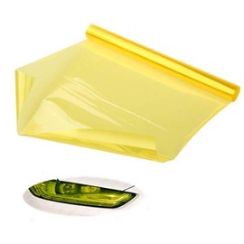 Voyago Headlight Film Yellow 30 x 120 cm Waterproof Car Headlight Film Tint Film Fog Light
