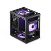 JONSBO C6 Black Mini MATX Mesh Case,Simple Compact Desktop Micro