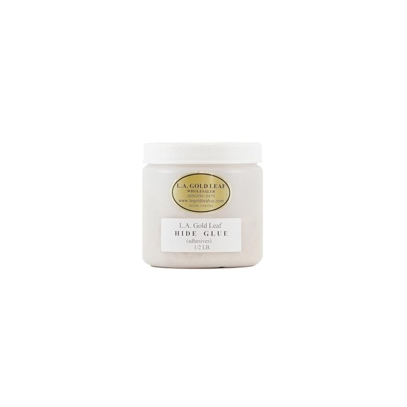 L.A. Gold Leaf Hide Glue (1/2 LB, 1 LB, or