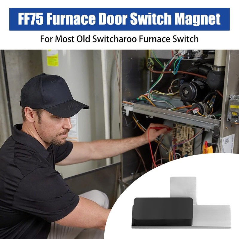 FF75 HVAC Magnet Furnace Door Switch Depressor - Replacement Old