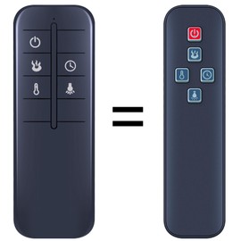 PZL New Replacement Remote Control for Greentouch Fullerton Electric Fireplace 10180SB-28-257 10180SB-28-254 10180SB-28-256