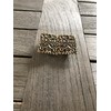 Hartmann-Knöpfe Gold Antique Colours Square Costume Clasp Aprons Clasp Dirndl