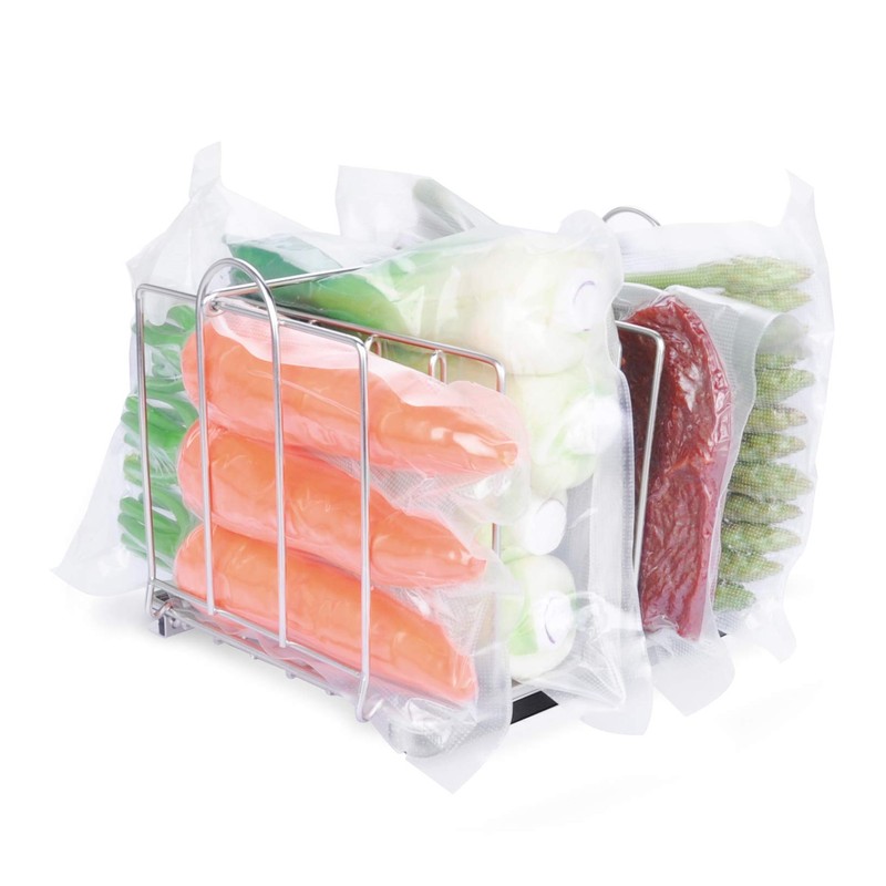 EVERIE Weighted Sous Vide Rack Divider, Improved Vertical Mount Stops