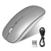 Mouse Inalámbrico, Raton Bluetooth Recargable de 2.4G Modo Dual, Mouse