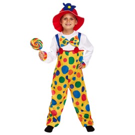 HENBRANDT fancy dress child clown med 7-9 years