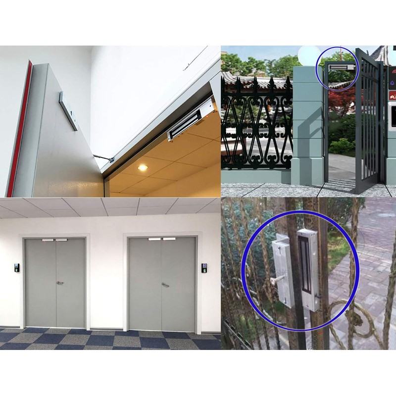 Mageway Waterproof 12VDC 24VDC Heavy Duty Magnetic Door Lock Gate