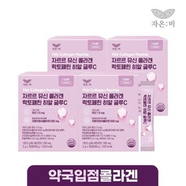 Jahonbi 자온비 자르르 뮤신 콜라겐 락토페린 히알 글루C 30포 x 4박스 (4개월분) Jaonbi Jareureu Mucin Collagen Lactoferrin Hyal Glue C 30 Pouches x 4 Boxes (4-Month Supply)