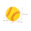 Kisangel 4pcs Soft Foam Baseballs Safe PU Sponge Training Balls