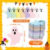 Ctosree 40 Pack Halloween Ghost Sticky Notes 8 Pastel Color