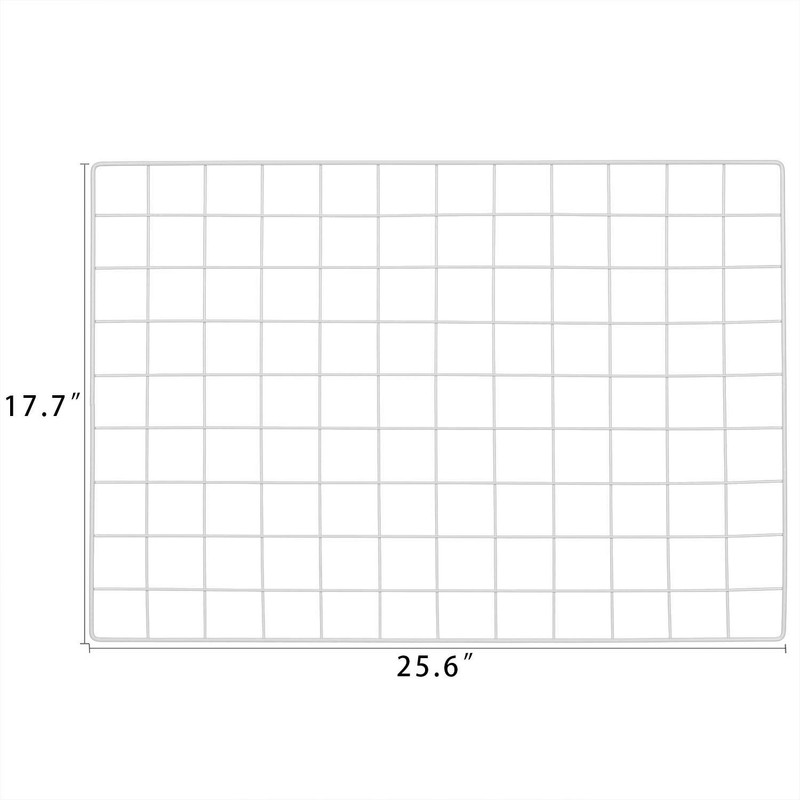 Kaforise Wire Wall Grid Panel, Multifunction Painted Photo Hanging Display