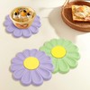 VKSG Daisy Trivet for Hot Pots and Dishes, 6.7inch Silicone