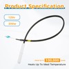 MOOTVGOO 120V Ceramic Hot Rod Igniter, Grill Ceramic Igniter Replacement