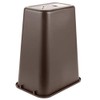 PRO&Family 41 Qt. / 10 Gallon / 38 Liters Brown