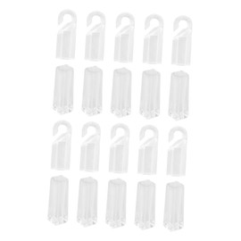 ETHZZLE 20pcs Vertical Blinds Replacement Parts Blind Wand Hooks for Easy Installation Includes Handles and Hooks for Various Requirements