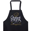 EXPRESS-STICKEREI Apron Papa Grill/Chef Cooking Apron with Modern Design Grill