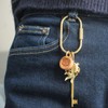 Brass Screw Lock Keychain-Simple Style Heavy Duty Car Key Organizer,
